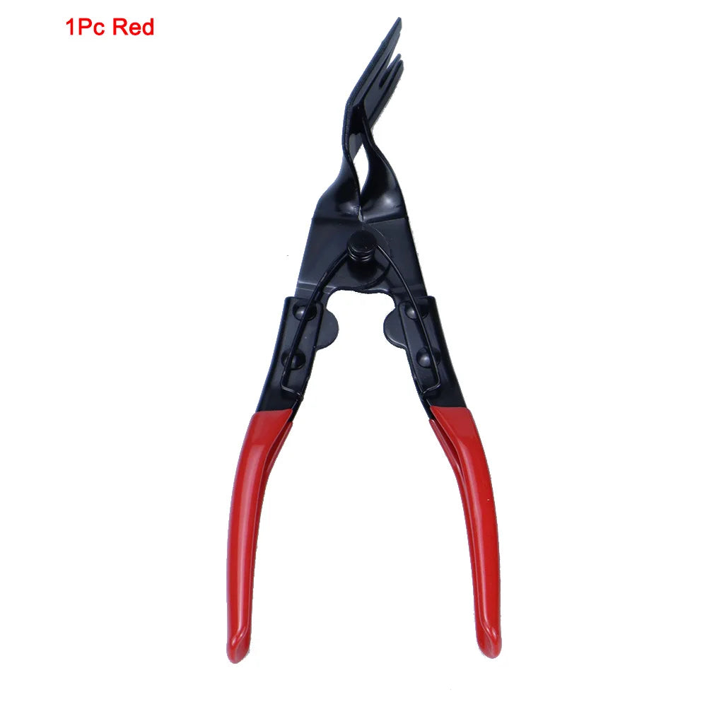 Car Trim Removal Tools with Red or Blue 5, 11 and 12-Piece Kit Options plus Separate Pliers, Manual Accessories for Door Panels, Clips and Dashboard Trim
