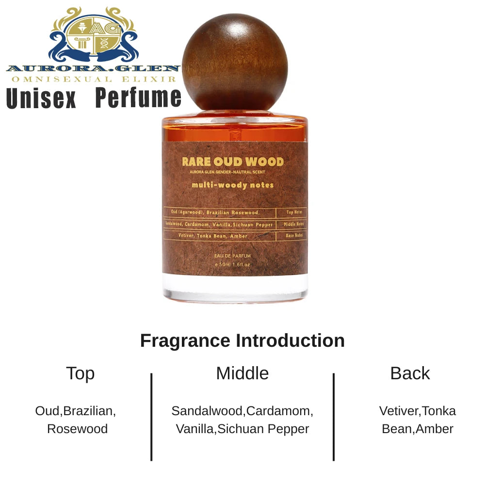 Woody Spicy Perfume with Ten Numbered Unisex, Men's and Women's Options, Listed Rare Oud, Sichuan Pepper and Vetiver Profile for Personal Scent Selection and Gifts