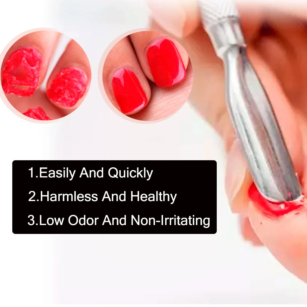 Tinovo Uno Gel Nail Polish Remover, Listed 15ml Magic Remover for Semi-Permanent Manicures with Single-Piece or Two-Piece Set Selection Labels