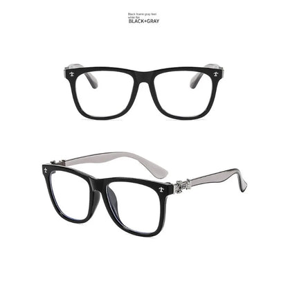 Square Eyeglass Frames for Women and Men with Vintage-Inspired Styling, Seven Coded Fashion Eyewear Options for Everyday Wardrobe and Outfit Coordination