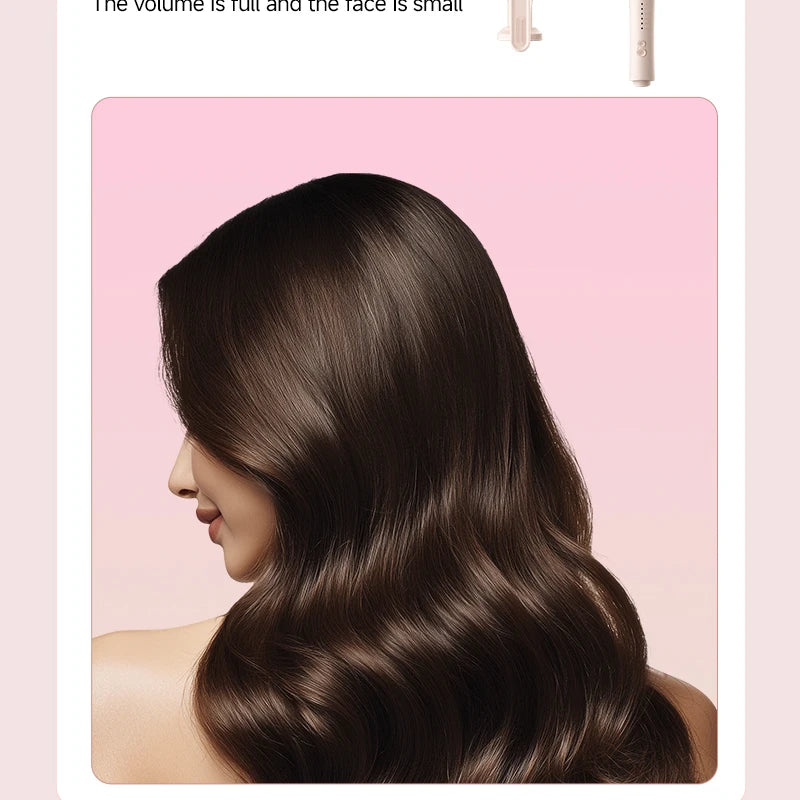 Automatic Curling Iron Set with Ceramic Rotating Styling and Multi-in-1 Bundle Options for At-Home Waves and Curls, US, EU, UK or AU Plug Choices