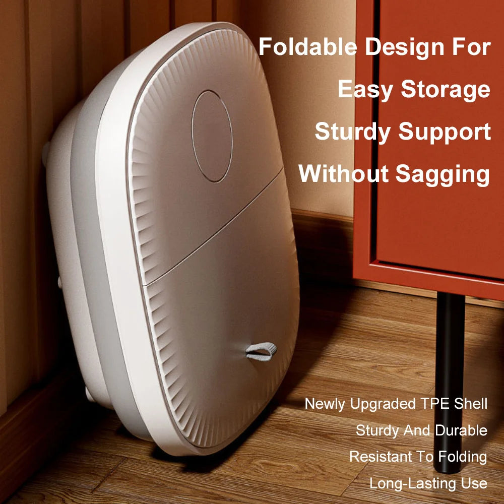 Foot Soaking Spa Basin with Listed Heating and Massage, Basic Version, Bubble Style or Folding Version Options for Adult At-Home Foot Bath Routines