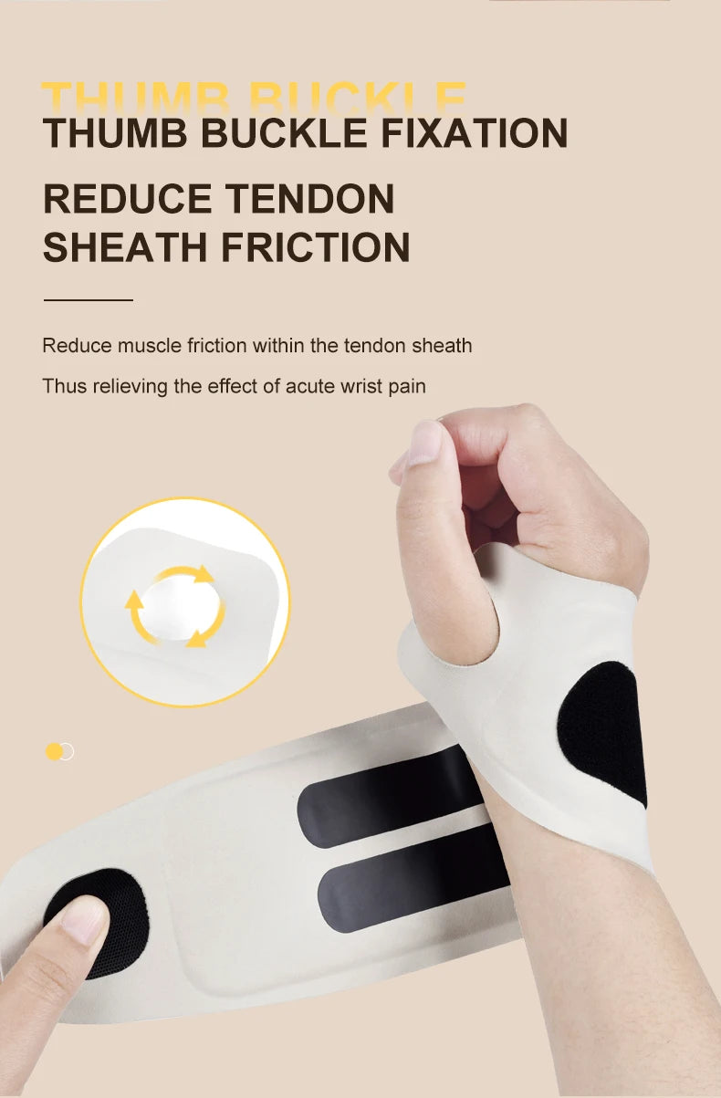 USB Rechargeable Wrist Vibration Massager, Cordless Electric Personal-Care Device in White, Dark Blue or Blue for Seated Home Relaxation Breaks