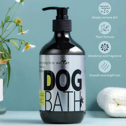 Pet Shampoo for Bath-Time Grooming, Dog 500ml and Cat 500ml Options Plus a 100ml Pet Shampoo Choice for At-Home Coat Cleaning Routines
