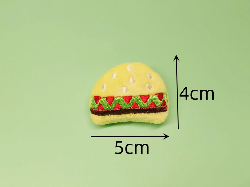Mini Catnip Plush Cat Toys in Random Assortment Packs, 10, 15, 20, 30, 50 or 100 Pieces with Built-In Catmint Wording for Supervised Indoor Pet Play