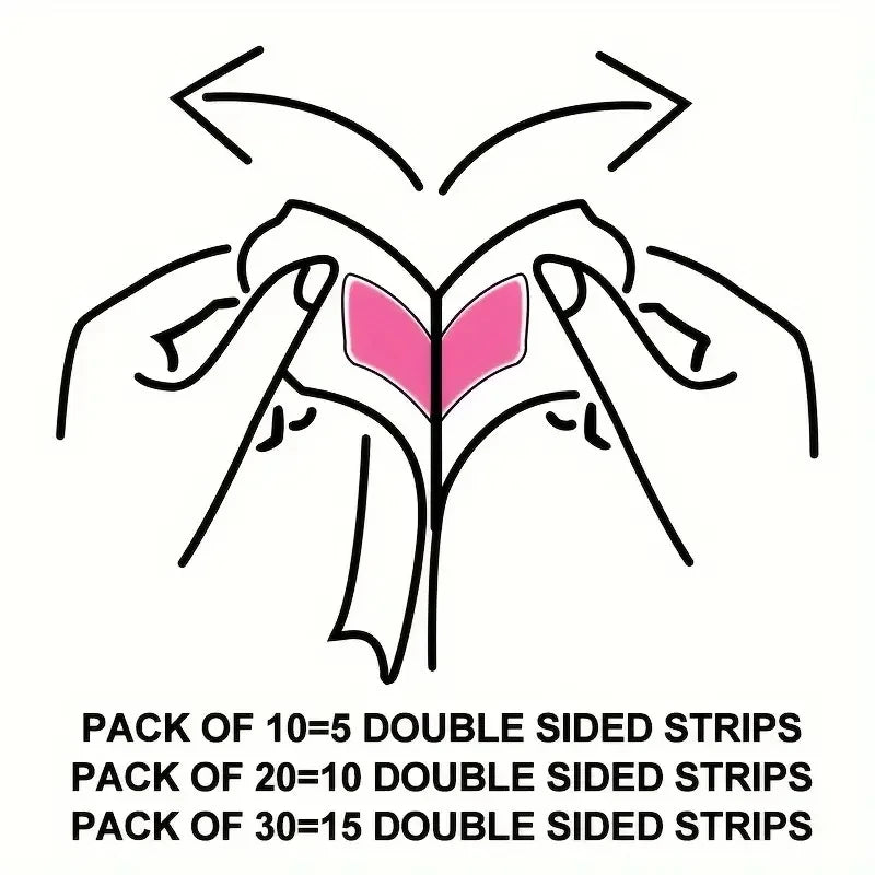 Cold Wax Strips for Hair Removal in Pink or Green, Depilatory Wax Paper with 10, 20 or 100-Piece Pack Options for At-Home Personal Care and Waxing Routines