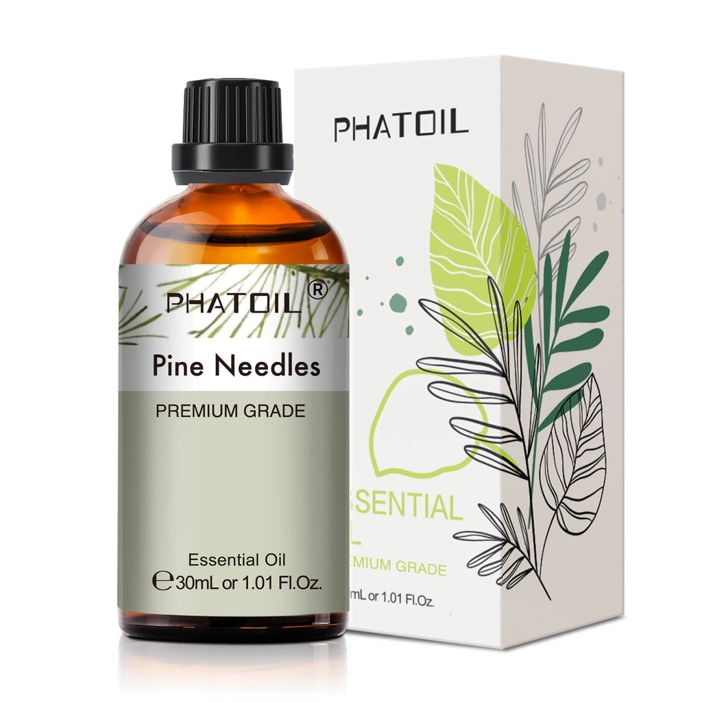 Essential Oil for Diffuser by PHATOIL, 30ml Single Scent Bottle with Gift Box for Home Fragrance, Including Lavender, Jasmine, Eucalyptus and Vanilla Options