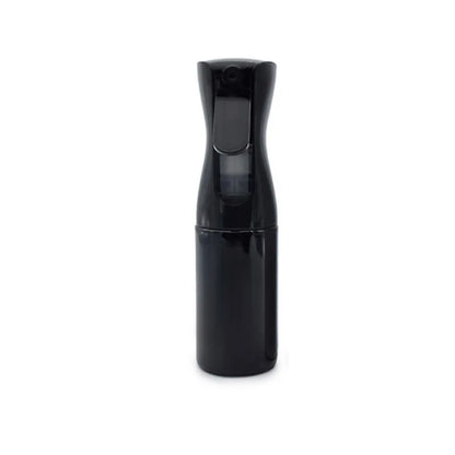Hairdressing Spray Bottle 200ml, Refillable PET Continuous Fine Mist Water Sprayer in Black or White for Barber, Salon and At-Home Hair Styling