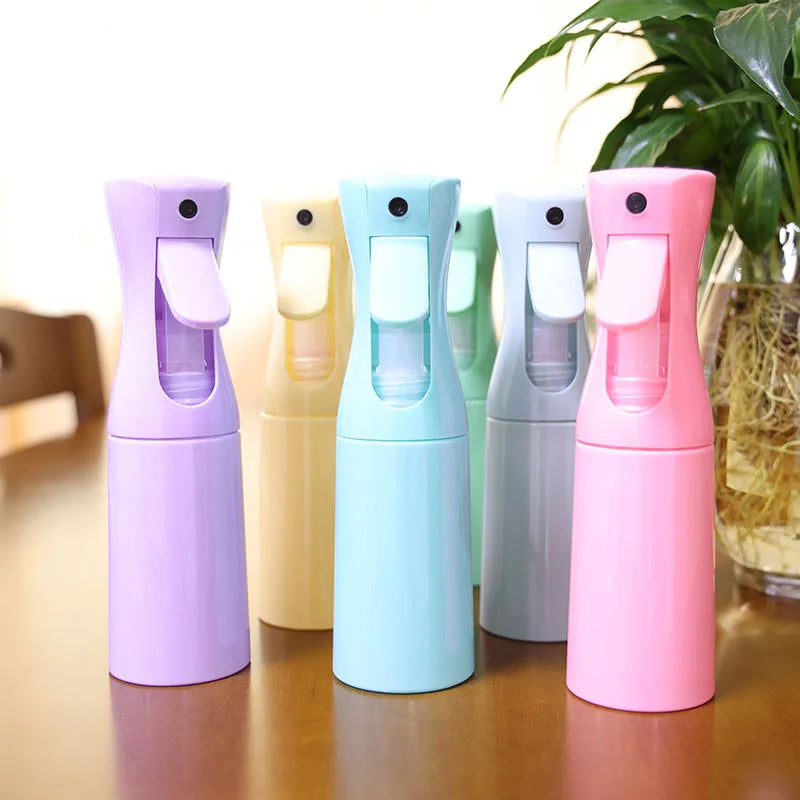 Fine Mist Hair Spray Bottle with Refillable Continuous Spray Design, 200ml, 300ml and 500ml Options for Salon Styling, Daily Hair Dampening and Garden Use