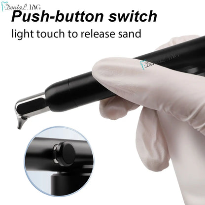 Dental Micro Blaster Air Polisher with Aluminum Oxide Sandblasting Reference, 2-Hole or 4-Hole Connections in With-Water and No-Water Equipment Options