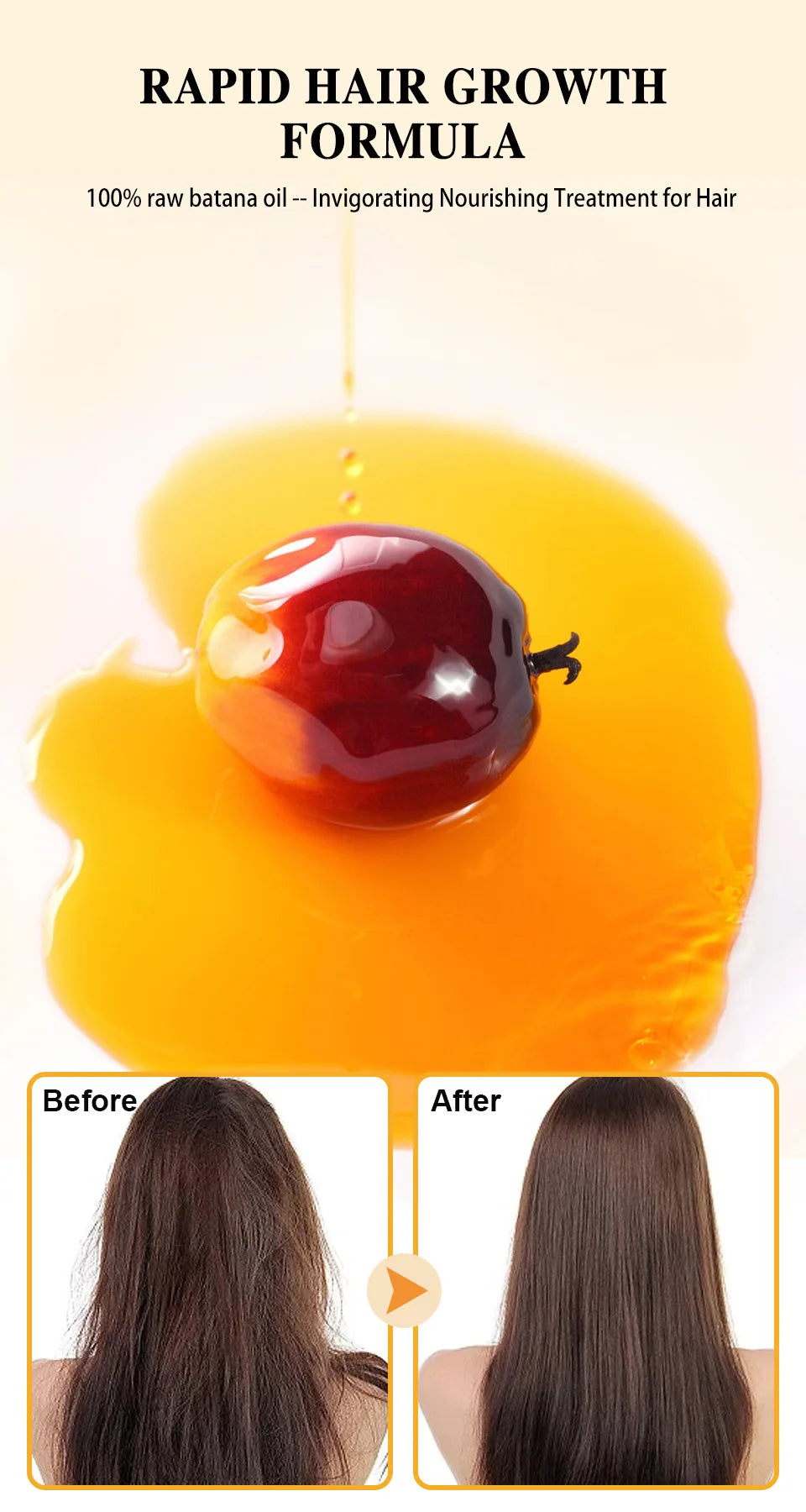 Batana Hair Care with Oil, Spray and Hair Mask Option Labels, Cosmetic Conditioning Products for Label-Guided At-Home Grooming Routines