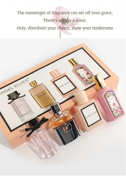 Four-Piece Floral Perfume Set for Women with Listed 30ml Spray Bottles, 120ml Total and Gift Box Reference for Everyday Fragrance and Special Occasions