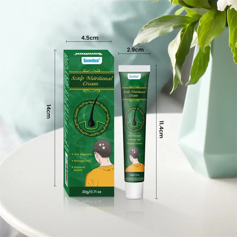 Ginger Hair Conditioning Cream with 20g and 30g Single-Item Labels, Three- or Five-Piece Options for Women's and Men's Cosmetic Hair Care Routines