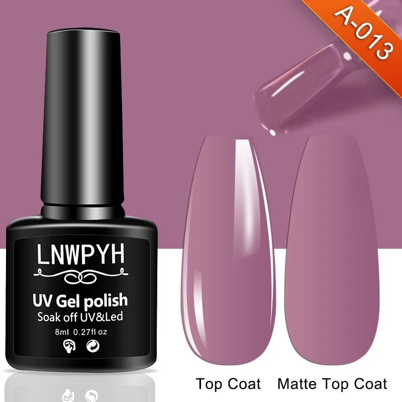 18-Color Gel Nail Polish Kit by LNWPYH with Three Extension Gel Colors, Base and Top Coats, UV LED Lamp and Nail Drill Reference for Adult Manicure Designs