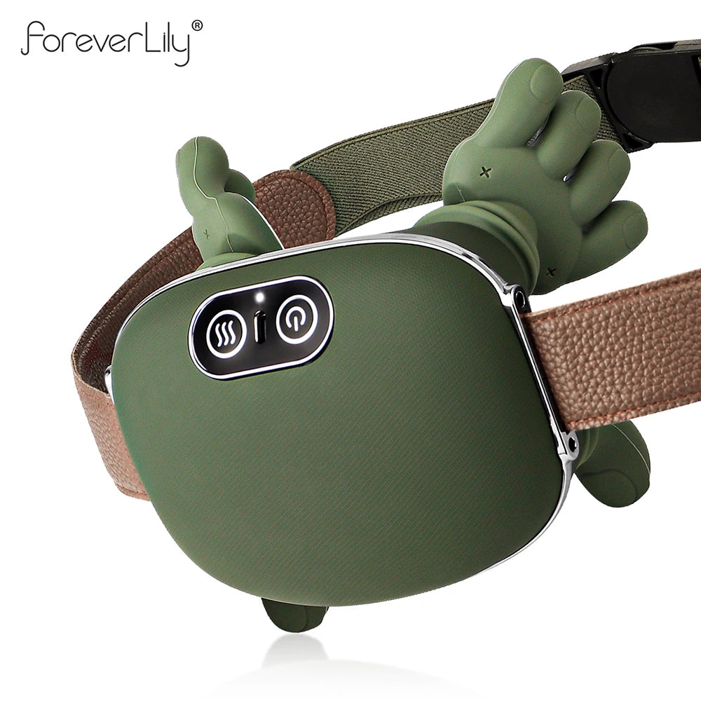 4D Bionic Finger Neck and Shoulder Massager with 3 Intensity Levels, Wireless Kneading Shawl, 2000mAh Battery and 10-Minute Timer for Adult Relaxation