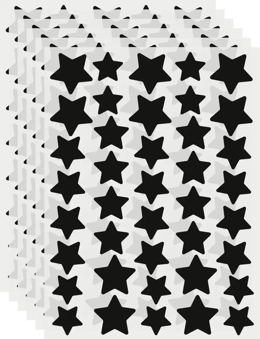 Ultra-Thin Star Pimple Patches for Facial Blemish Cover Styling, Listed 40-Piece Format with Seven Coded Options for Personal Skincare Routines