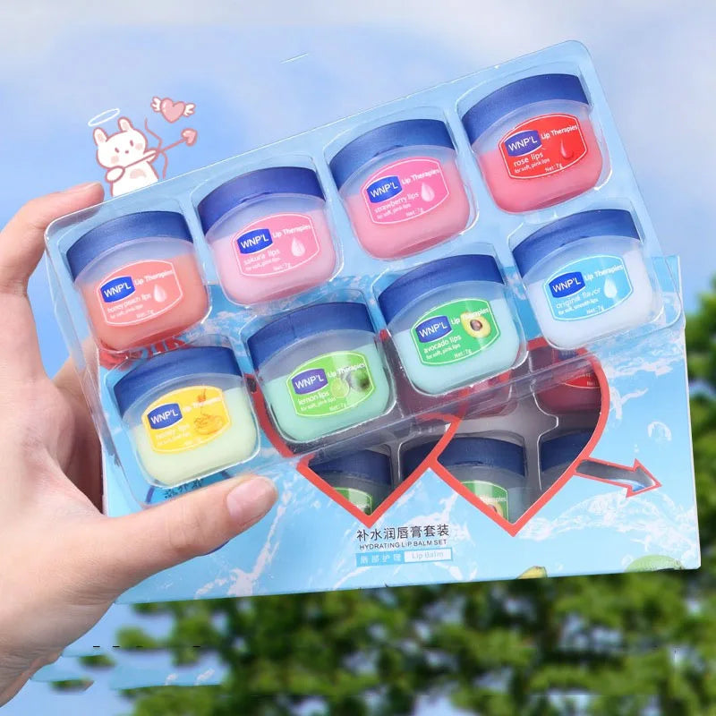 Moisturizing Lip Balm Multipack with 4, 6 or 8-Piece Options, Cosmetic Lip Care with Lip Mask Reference for Adult Everyday Personal Care Routines