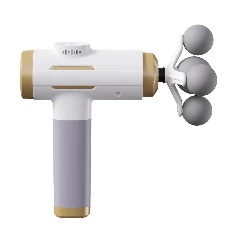 99-Level Electric Body Massager with Listed 11-in-1 Design, High-Frequency Vibration Personal-Care Device in Black or White with USB Type-C Option