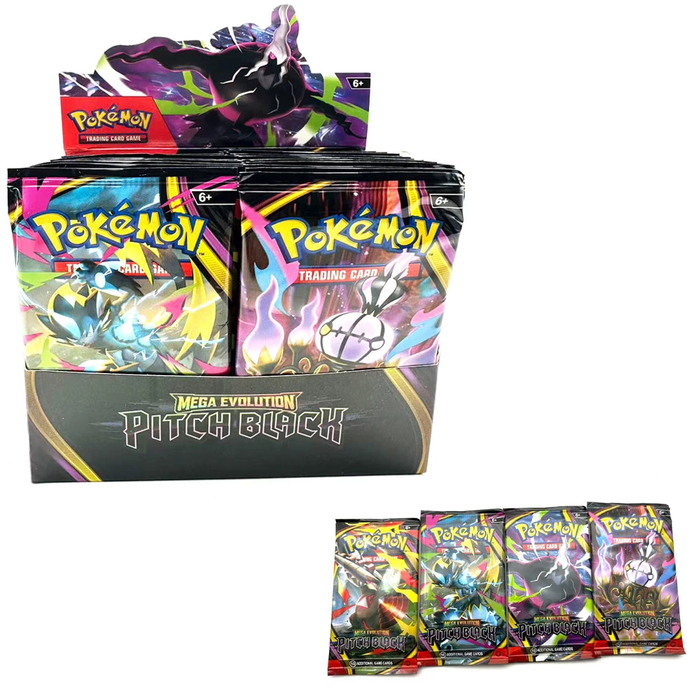 Pokemon Trading Card Assortment with English-Language Listing, Five-Bag, Ten-Bag and Box Options for Card Sorting, Collection Displays and Casual Hobby Use