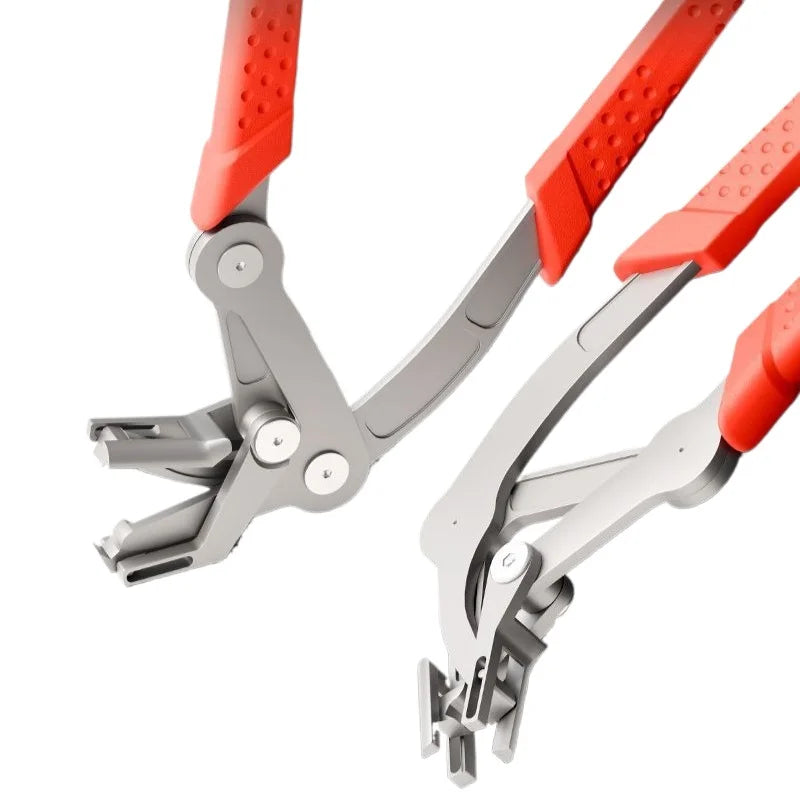 Interior Panel Clip Removal Pliers, Single-Piece Manual Fastener Tool for Compatible Car Door Panels and Dashboard Trim During Automotive Interior Repairs