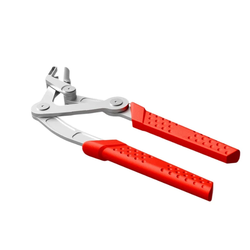 Car Clip Removal Pliers with Spring-Assisted Lever, Four-Point Support and Stainless Steel Construction for Compatible Door Panel Fasteners and Interior Trim