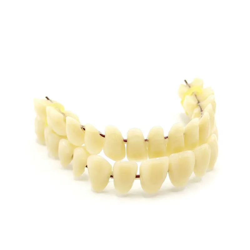 Dental Teaching Materials Kit with Resin Practice Teeth and Wax Strip or Sheet Options, Six Set Choices with Selected Plaster Models for Supervised Lab Learning