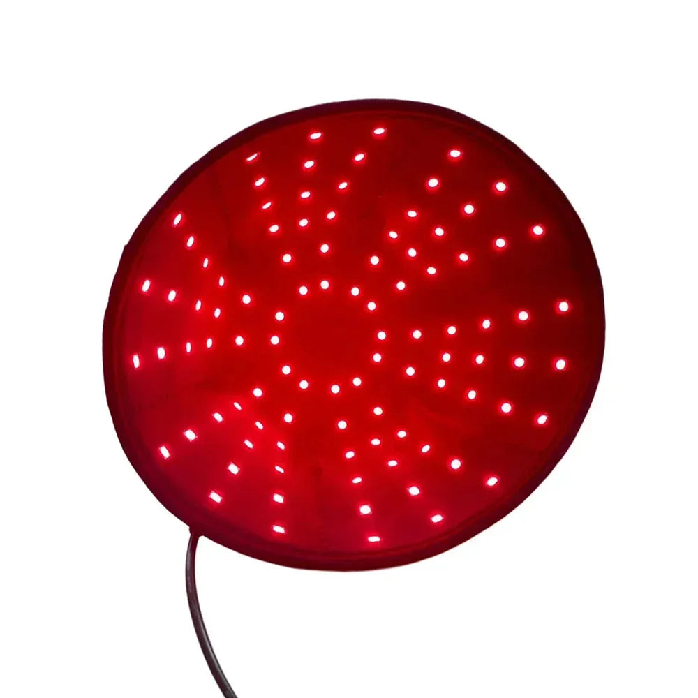 USB-Powered Red Light Scalp Cap with 96 Listed LEDs, 660nm and 850nm Wavelengths, Three Timer Settings and Separate Light Panel Option