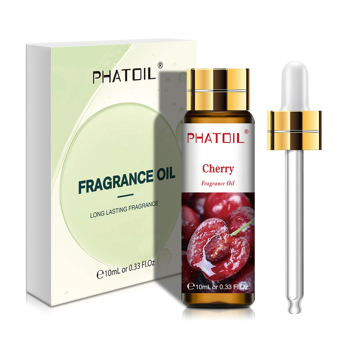 Fruit Fragrance Oil by PHATOIL, 10ml Single Scent Selection Including Strawberry, Peach, Mango, Coconut Vanilla and Fresh Linen for Home Fragrance