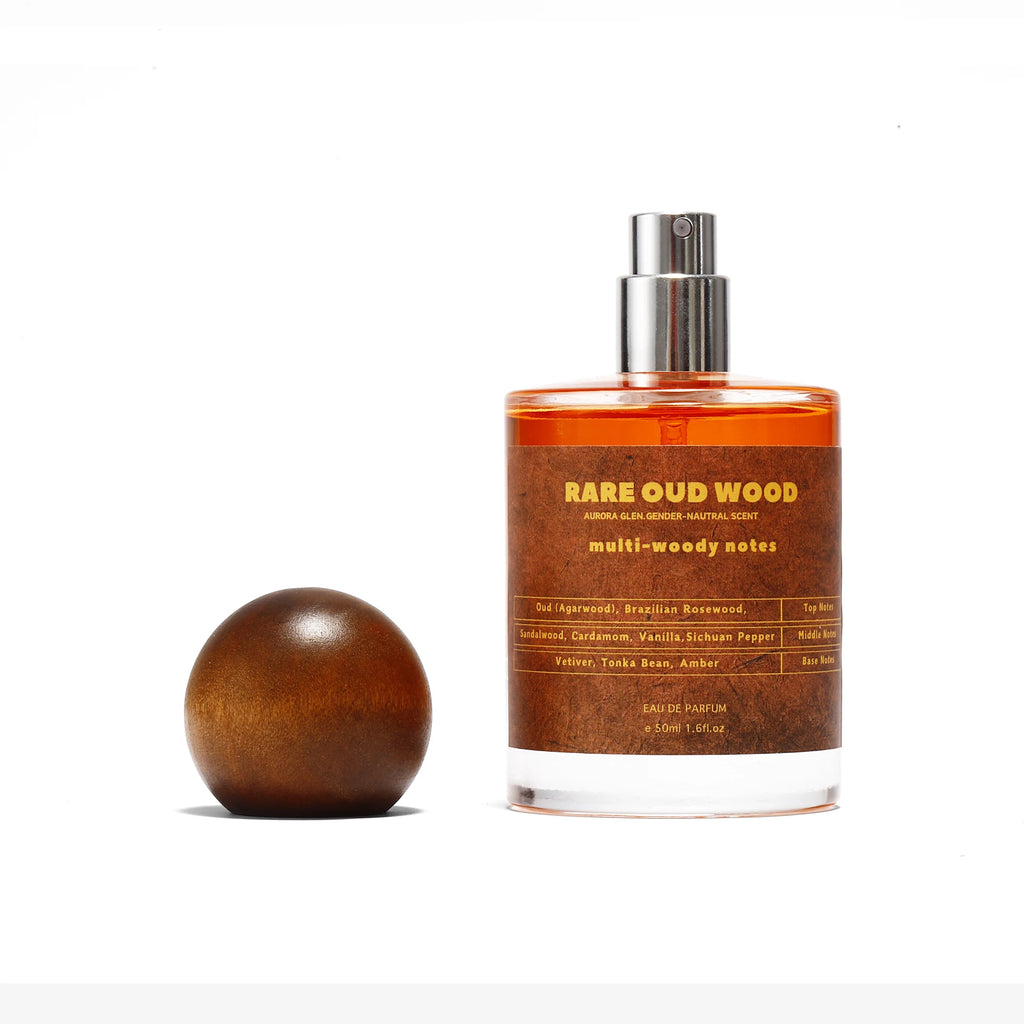 Woody Spicy Perfume with Ten Numbered Unisex, Men's and Women's Options, Listed Rare Oud, Sichuan Pepper and Vetiver Profile for Personal Scent Selection and Gifts