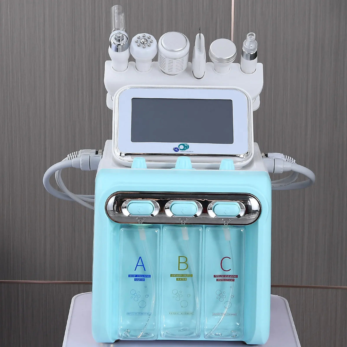 Hydro Facial Beauty Machine with Seven-in-One Title Reference and US Power Source Selection for Cosmetic Equipment and Accessory Compatibility Review