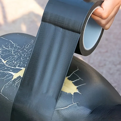 Black Leather Repair Tape with Self-Adhesive Backing and Listed 5m Length, Surface Patching Strip for Compatible Furniture Seats with Cracks and Worn Areas