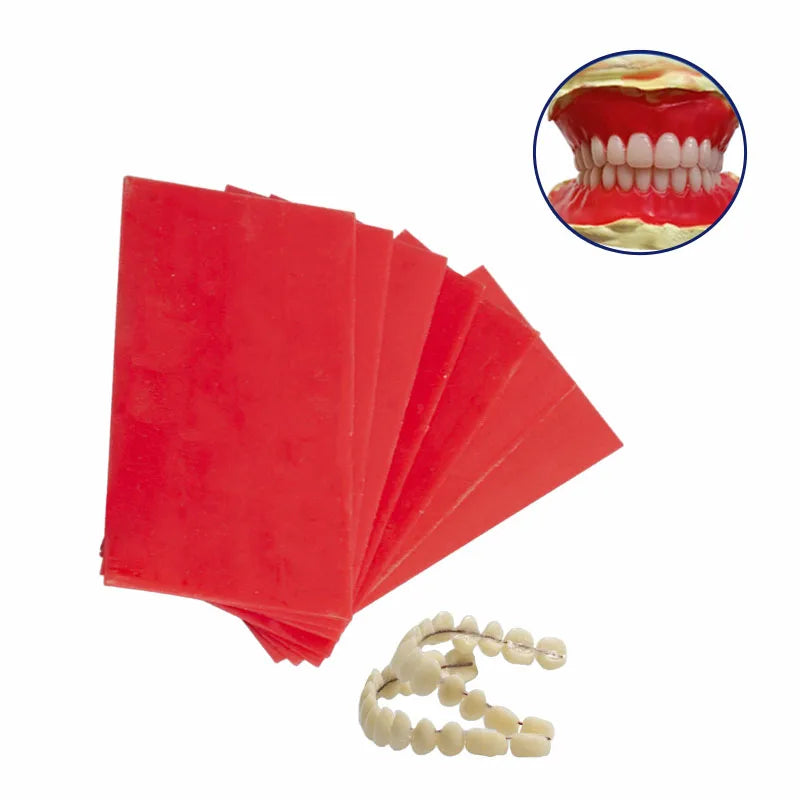 Dental Teaching Materials Kit with Resin Practice Teeth and Wax Strip or Sheet Options, Six Set Choices with Selected Plaster Models for Supervised Lab Learning