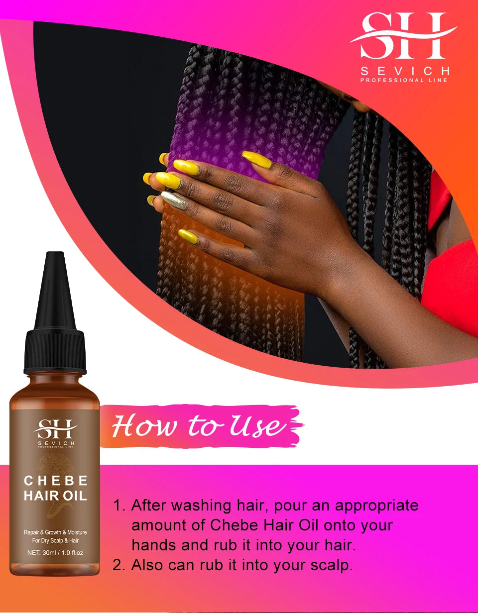 Chebe Shampoo and Conditioner Options with Hair Oil, Spray and Leave-In Mask Selections, Individual Products and Sets for At-Home Hair Care