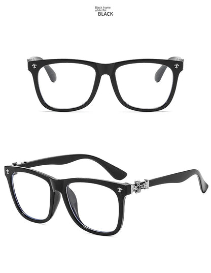 Square Eyeglass Frames for Women and Men with Vintage-Inspired Styling, Seven Coded Fashion Eyewear Options for Everyday Wardrobe and Outfit Coordination