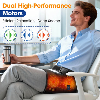 Wearable Red Light Heating Wrap Options for Wrist, Neck, Ankle and Hip, Adjustable Warmth with Model-Specific LED, Vibration and Power Features