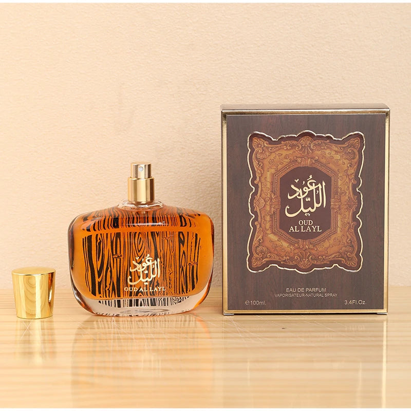 Unisex Arabian Perfume with Listed Sandalwood and Agarwood Scent Wording, A, B, C and D 100ml Options or Ebony 50ml Selection for Personal Fragrance and Gifts