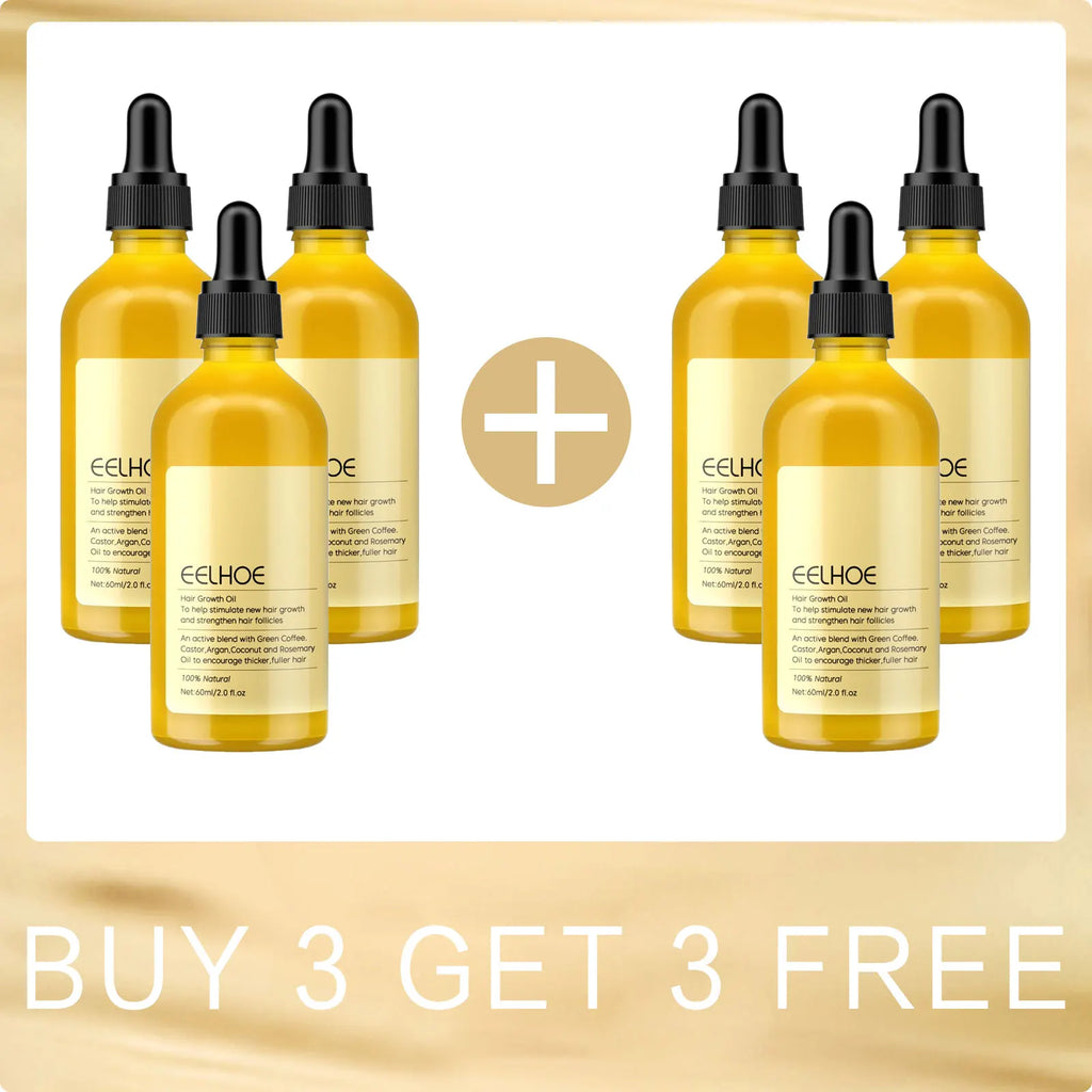 Rosemary Cosmetic Hair Oil by EELHOE with 60ml Boxed Selection, Hair and Scalp Grooming Oil for Label-Guided Home Care Routines with Additional Pack Options