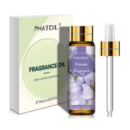 Fruit Fragrance Oil by PHATOIL, 10ml Single Scent Selection Including Strawberry, Peach, Mango, Coconut Vanilla and Fresh Linen for Home Fragrance