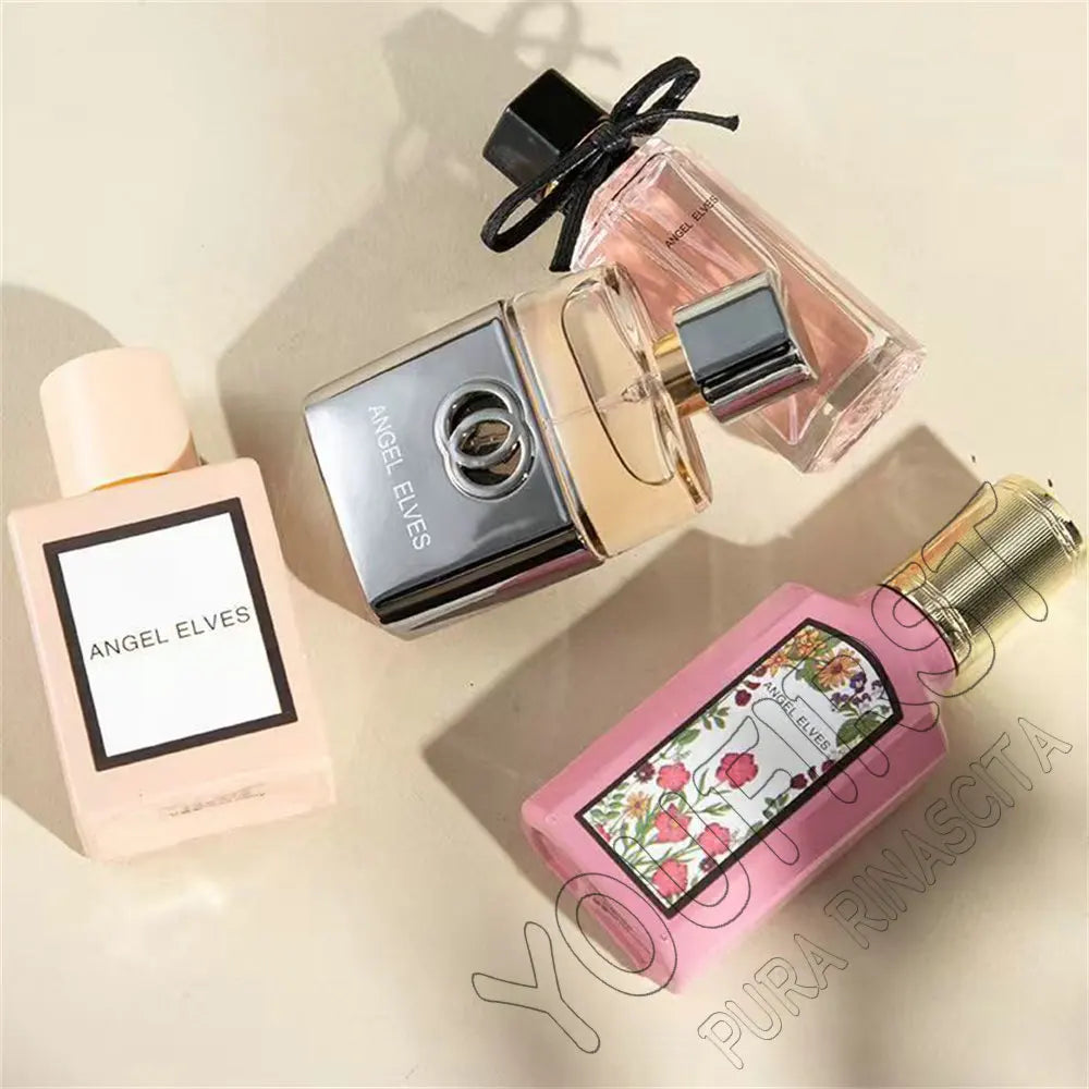 Four-Piece Floral Perfume Set for Women with Listed 30ml Spray Bottles, 120ml Total and Gift Box Reference for Everyday Fragrance and Special Occasions