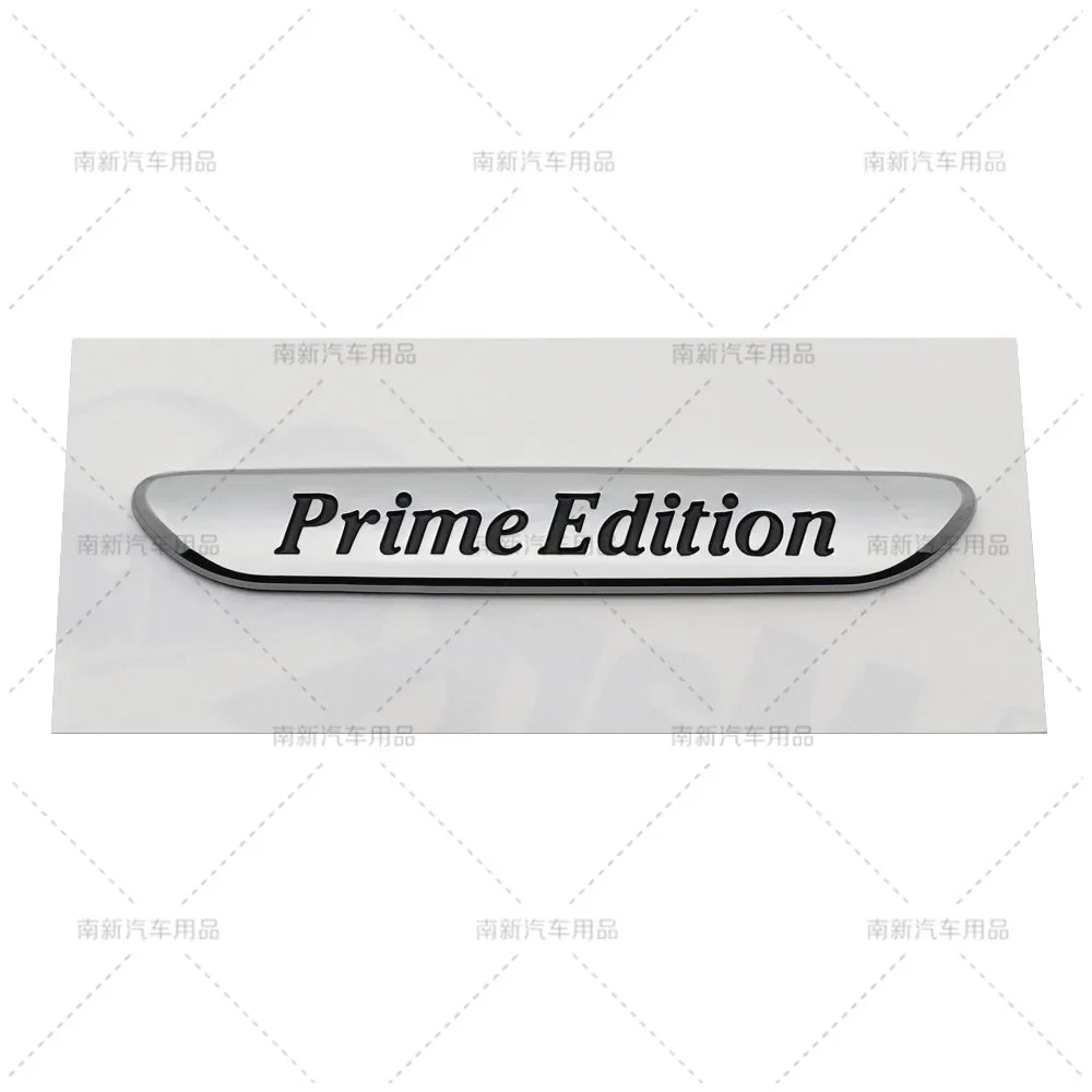 Zinc Alloy Car Badge Emblem with 3D Adhesive Styling for Body, Fender and Trunk, A-R Design Codes with Prime, Night, Grand, Exclusive and Sport Edition References