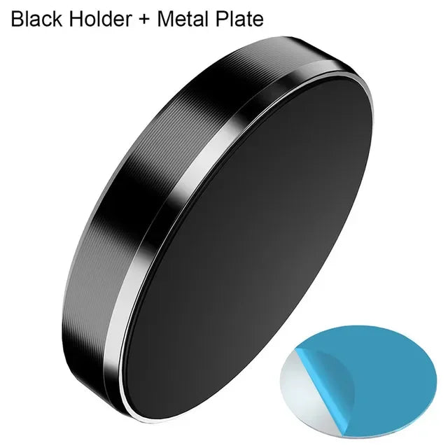 Magnetic Car Phone Holder with Fixed or 360-Degree Rotating Model Options, Dashboard and Wall Mounting References in Black, Silver, Gold and Rose Gold
