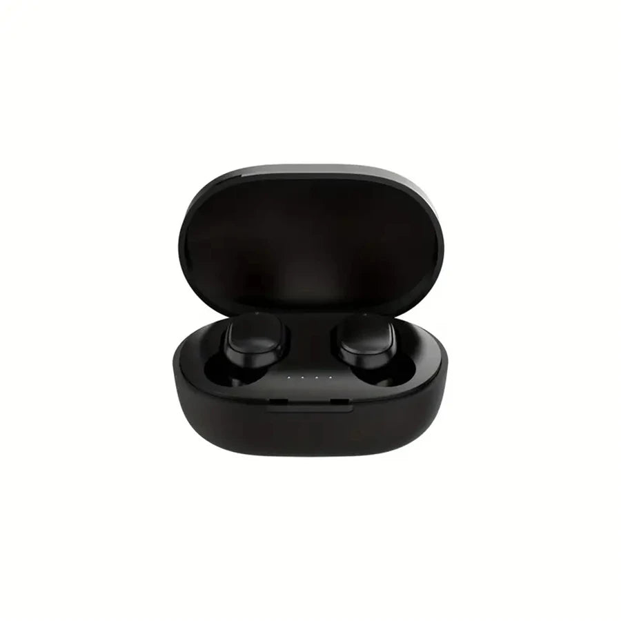 A6S Wireless Earbuds with Listed Bluetooth 5.0 and Stereo Audio, Five Color Options with Touch and LED Display References for Personal Music and Call Routines