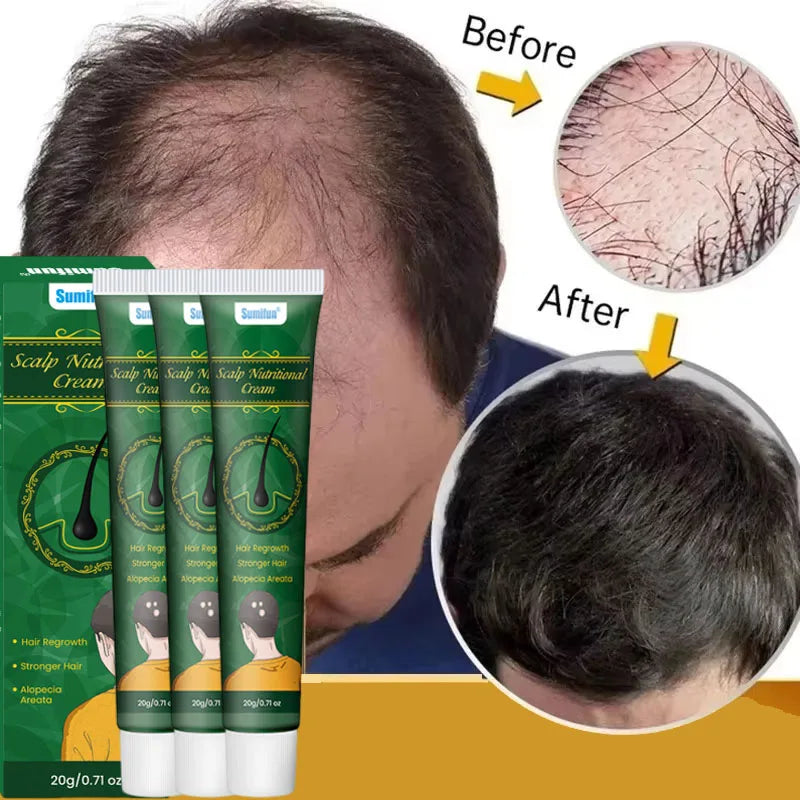 Ginger Hair Conditioning Cream with 20g and 30g Single-Item Labels, Three- or Five-Piece Options for Women's and Men's Cosmetic Hair Care Routines