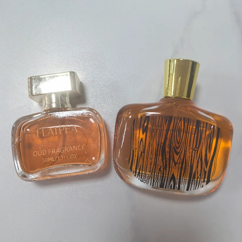 Unisex Arabian Perfume with Listed Sandalwood and Agarwood Scent Wording, A, B, C and D 100ml Options or Ebony 50ml Selection for Personal Fragrance and Gifts