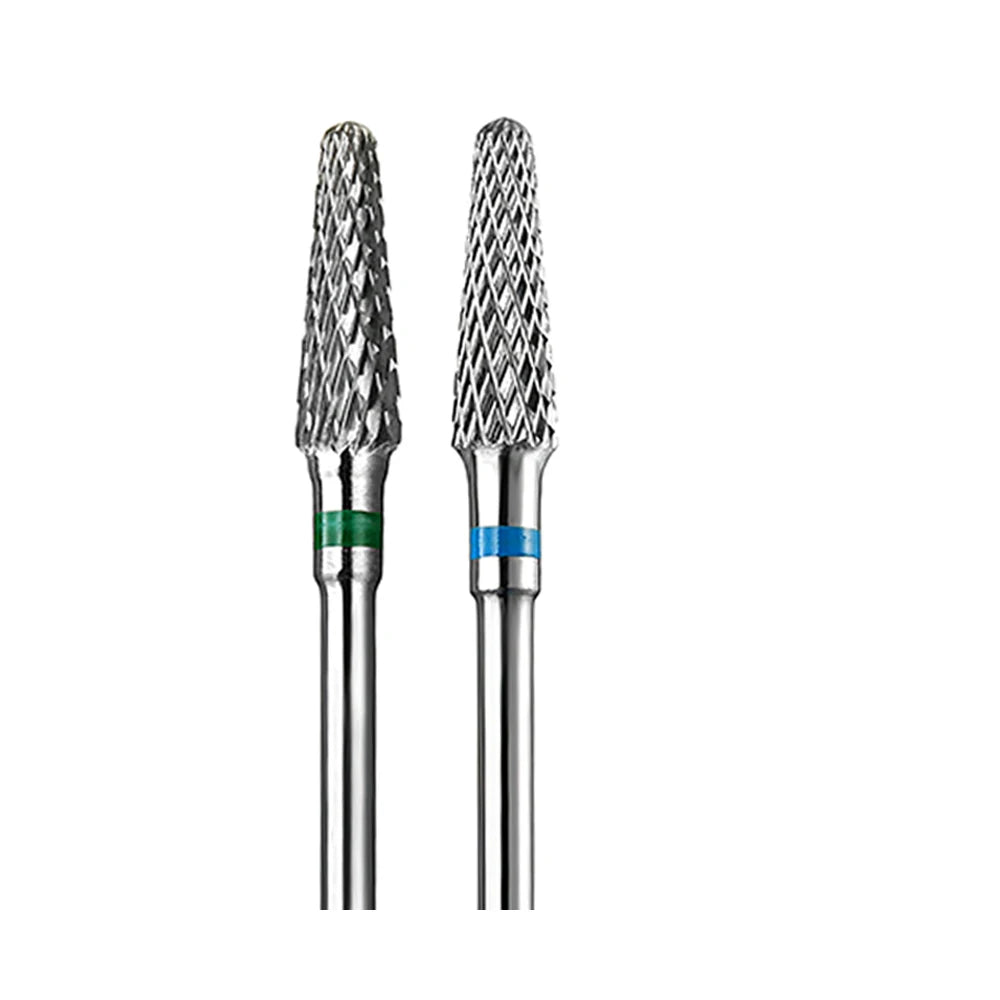 Carbide Nail Drill Bit with Five Grade Options, Single 2.35mm Shank Milling Accessory in XC, C, M, F or XF for Professional Electric Manicure and Pedicure Tools