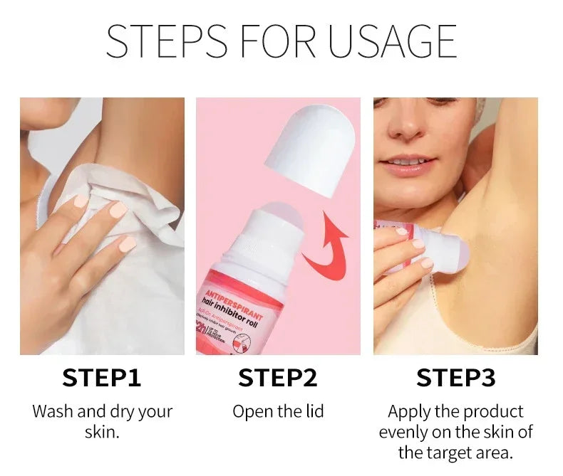 Underarm Deodorant Roll-On for Men and Women, Personal Hygiene and Grooming Selection with 1pcs or 1pcs-1 Options for a Product-Label-Guided Care Routine