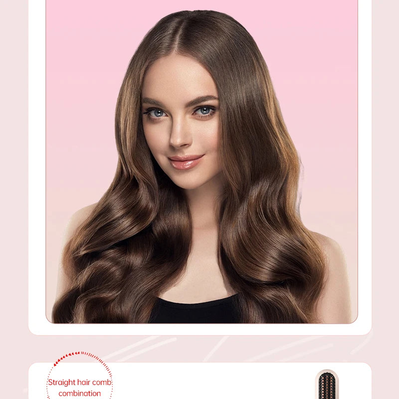 Automatic Curling Iron Set with Ceramic Rotating Styling and Multi-in-1 Bundle Options for At-Home Waves and Curls, US, EU, UK or AU Plug Choices