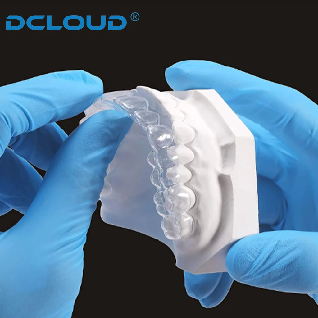 Round Dental Vacuum Forming Sheets, 120mm Hard or Soft Plastic in 0.8, 1.0, 1.5 and 2.0mm Options for Professional Retainer and Splint Fabrication