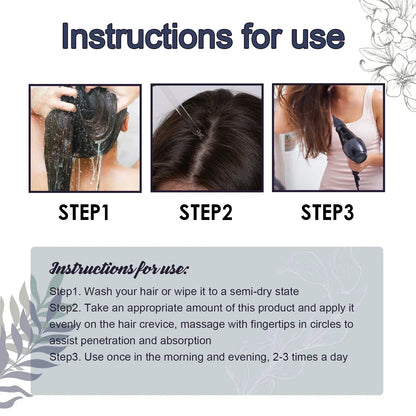 Hair Care Essence for Scalp Massage, Topical Cosmetic Serum for an At-Home Hair Care Routine with Single and Multipack Purchase Options
