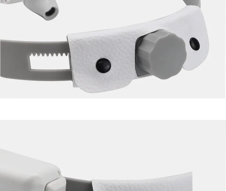 Dental Loupes with LED Headlight, 2.5X or 3.5X Binocular Magnifier with Listed 5W Light, Adjustable Brightness and Spot, US or EU Plug Options